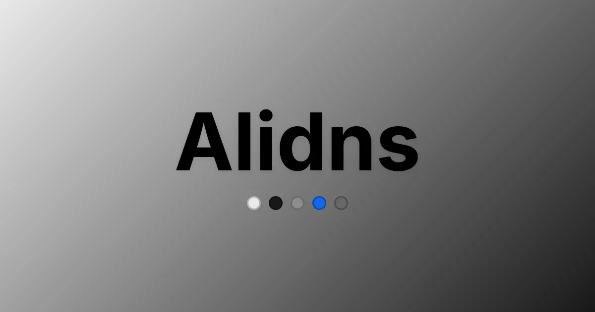 Alidns