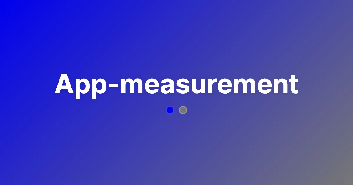 App-measurement