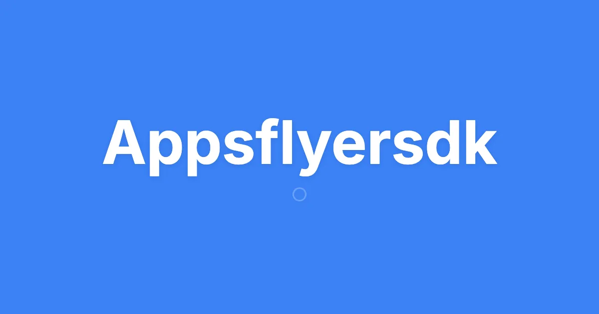 Appsflyersdk