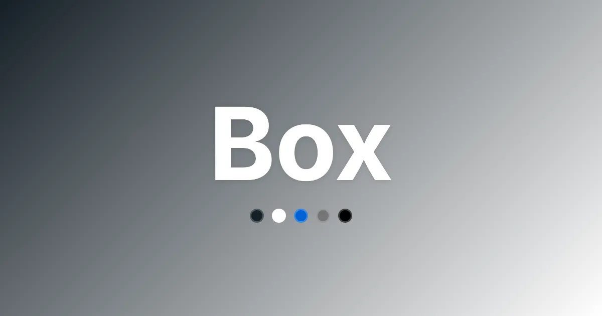 Box