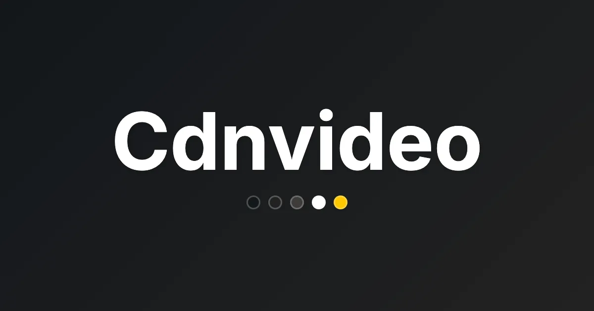 Cdnvideo