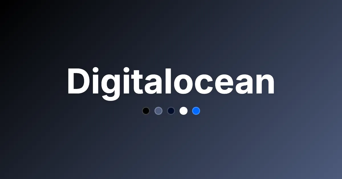 Digitalocean preview