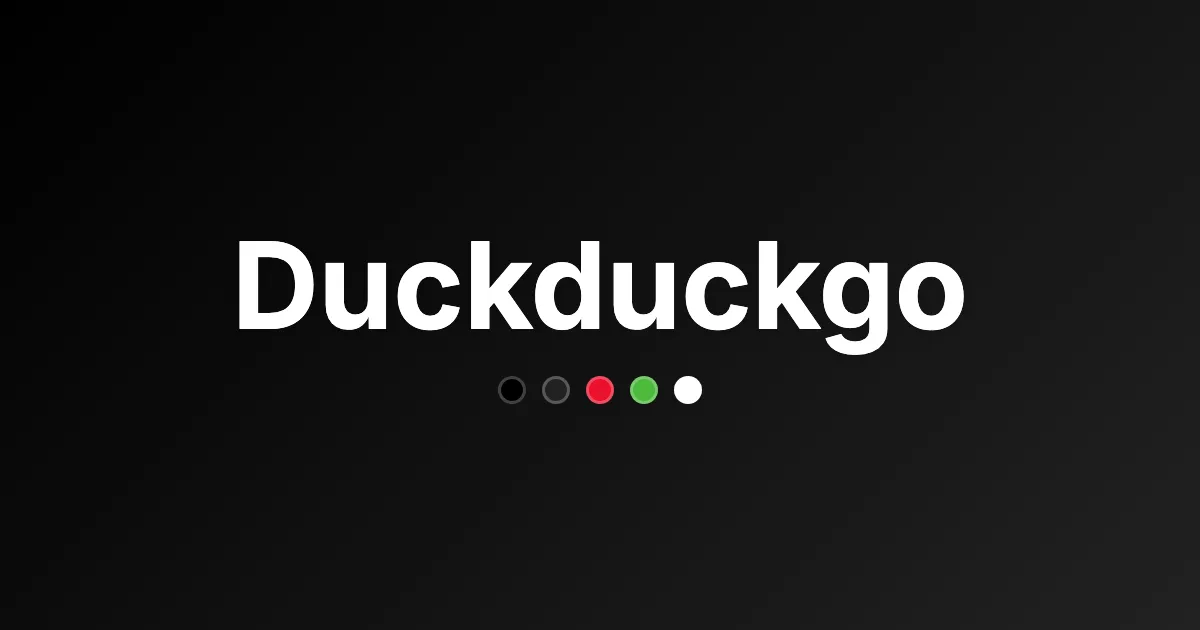 Duckduckgo