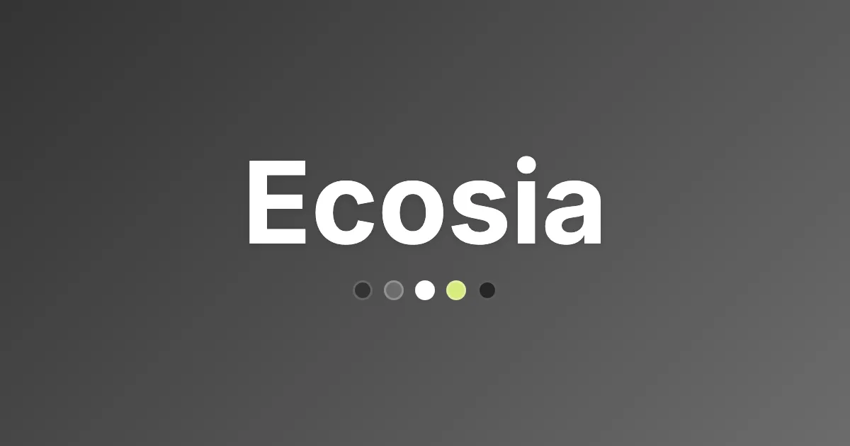 Ecosia