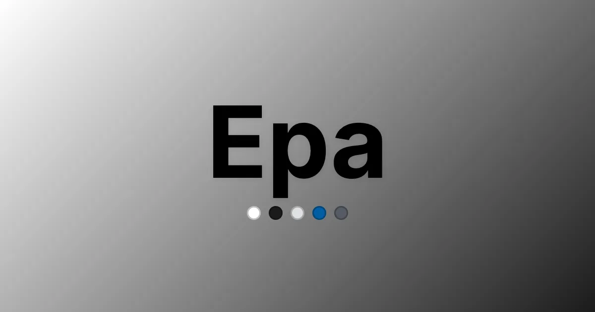 Epa preview