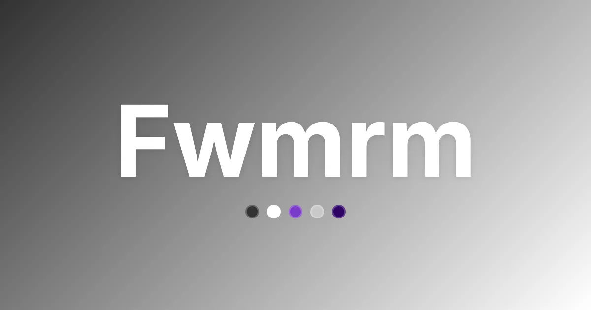Fwmrm