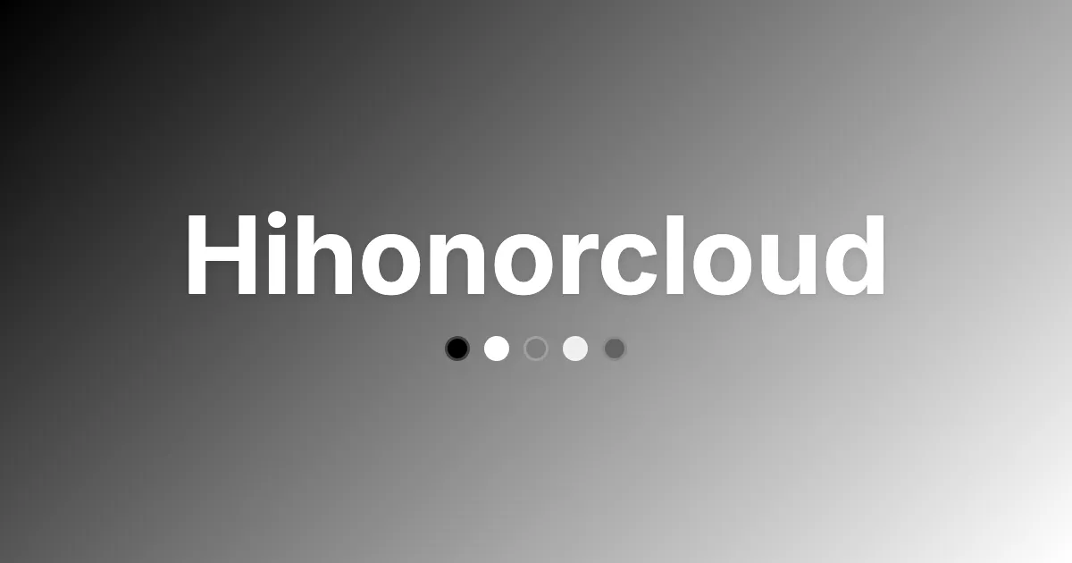 Hihonorcloud