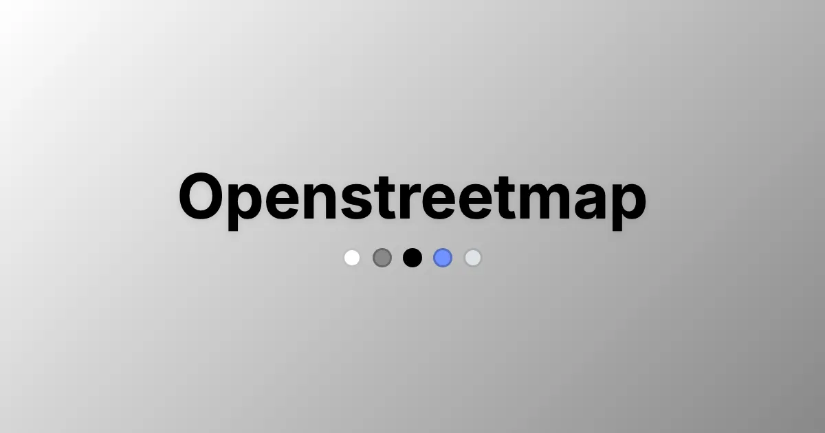 Openstreetmap