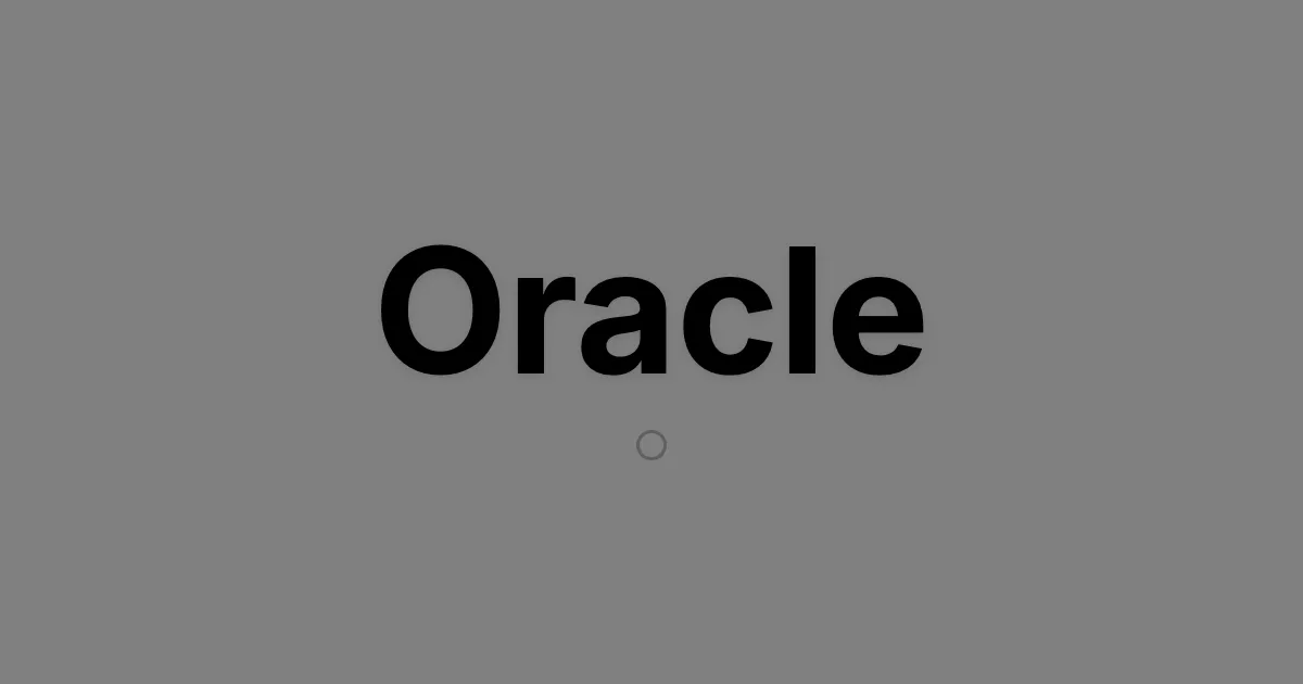Oracle
