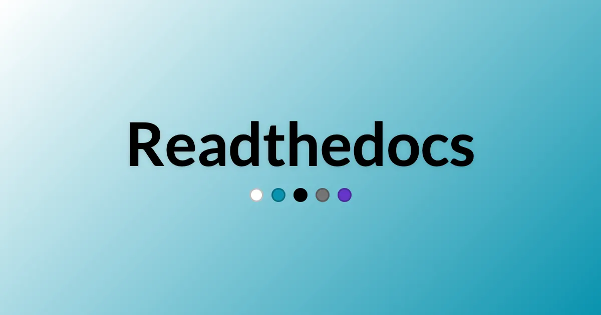 Readthedocs