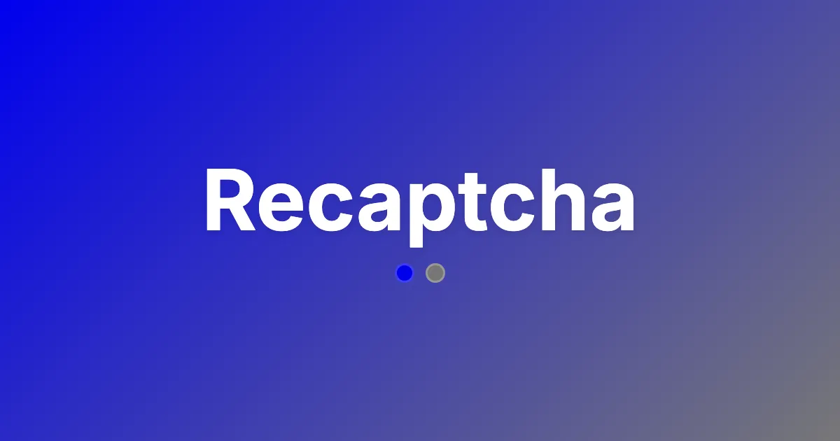 Recaptcha
