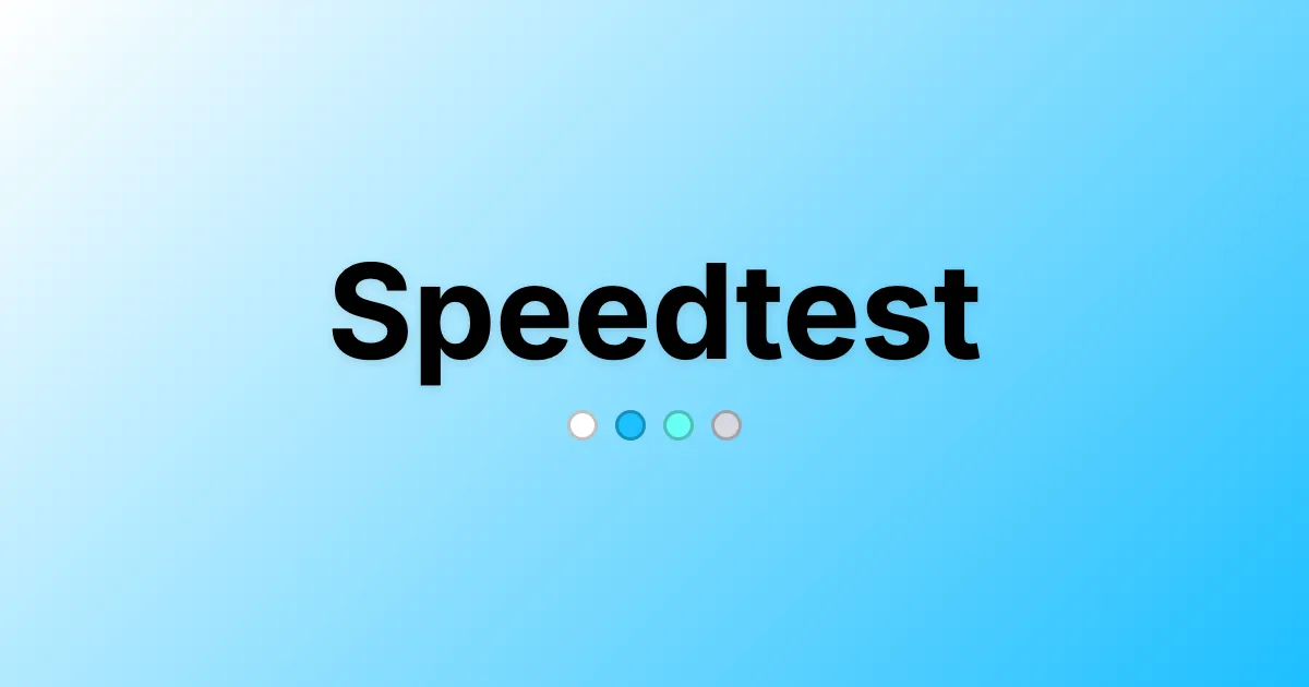 Speedtest