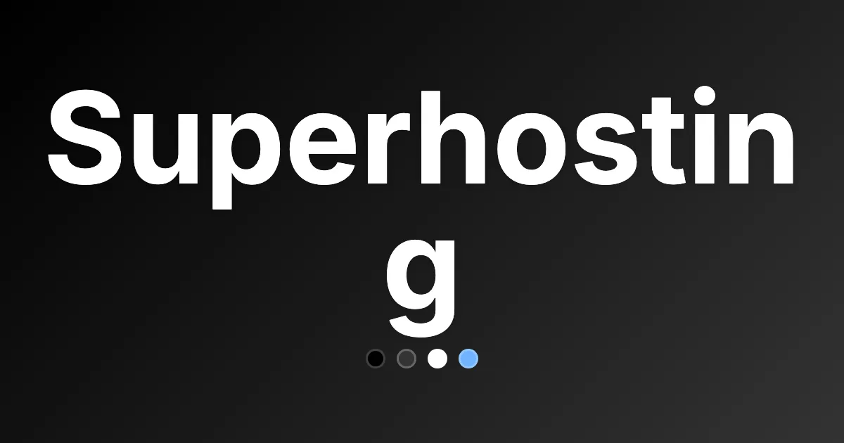 Superhosting preview