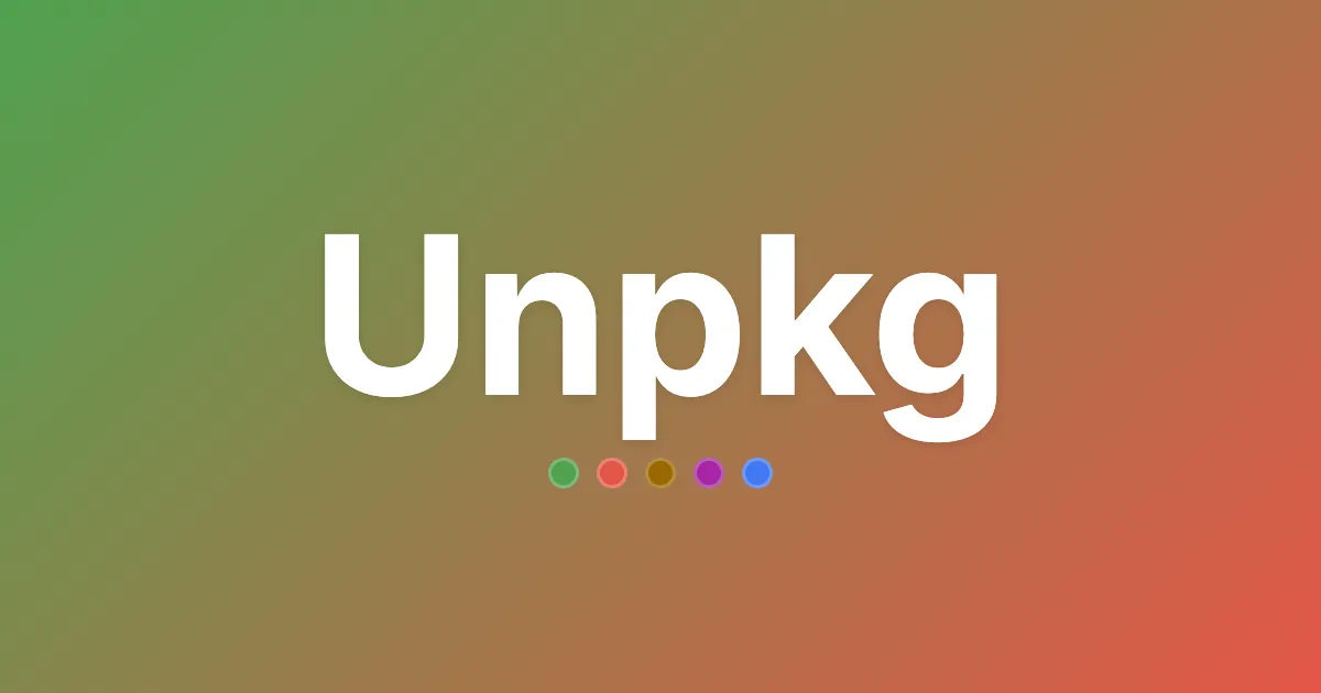 Unpkg