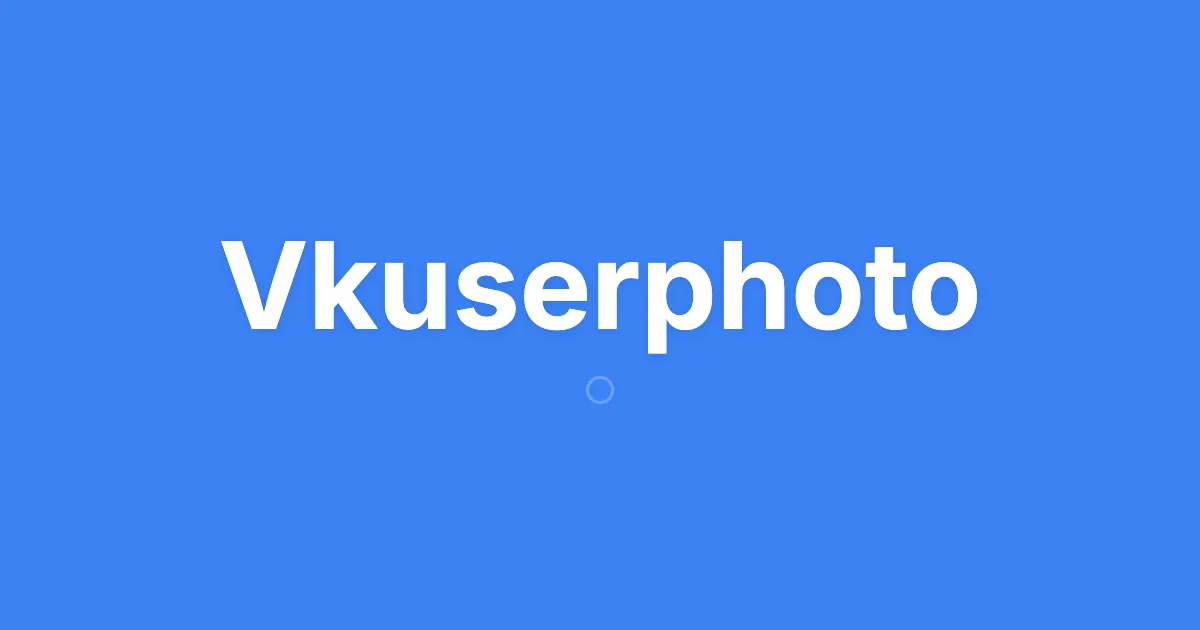 Vkuserphoto