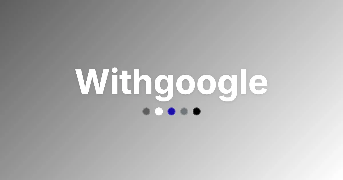Withgoogle